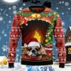 Sleeping Bulldog Christmas Ugly Christmas Sweater Style Gift For Men And Womens