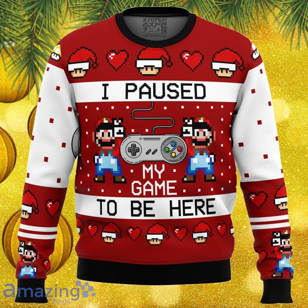 Snes Ugly Christmas Sweater Gift For Men And Women image Snes Ugly Christmas Sweater Gift For Men And Women Product Photo 1