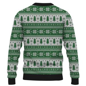 Snowflake Christmas Tree Check 3D Ugly Christmas Sweater, Xmas Gift For Everyone Product Photo 2