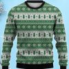 Snowflake Christmas Tree Check 3D Ugly Christmas Sweater, Xmas Gift For Everyone
