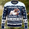 Snowing Me Snowing You ABBA AOP Ugly Christmas Sweater Christmas Holiday Gift For Men And Women