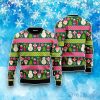 Snowman Santa In Green Ugly Christmas Sweater