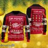 Snowy Dr Pepper Ugly Knitted Sweater Christmas Gift