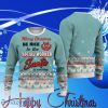 Social Worker Merry Christmas Be Nice Ugly Sweater Christmas Best Gift