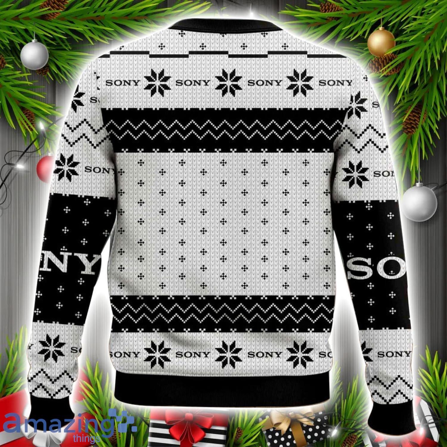 Sony Camera Brands Ugly Christmas Sweater Cute Christmas Gift image Sony Camera Brands Ugly Christmas Sweater Cute Christmas Gift Product Photo 2
