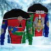 South Sudan Active Flag Knitted Ugly Christmas Sweater
