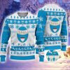 Spal 2013 Ugly Christmas Sweater Snowflake Pattern Pattern 3D Sweater Holiday Gift Ideas For Sport Fans