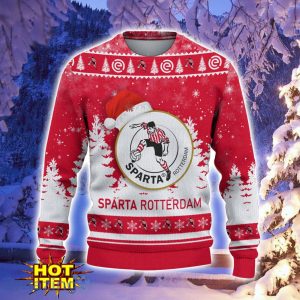 Sparta Rotterdam 3D Sweater Gift For Sport Fans Ugly Christmas Sweater Product Photo 2