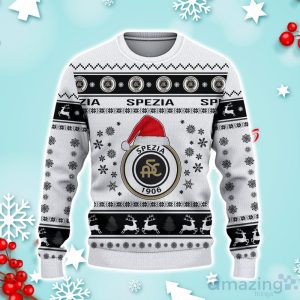 Spezia Calcio Ugly Christmas Sweater Ideal Gift For Fans Product Photo 2