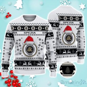 Spezia Calcio Ugly Christmas Sweater Ideal Gift For Fans Product Photo 1