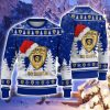 Sporting Club di Bastia Logo Wearing Santa Hat Ugly Christmas Sweater Christmas Gift 3D Sweater