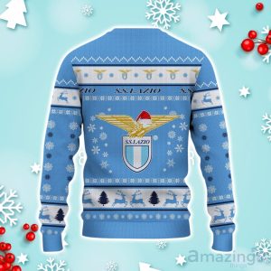 S.S. Lazio Ugly Christmas Sweater Ideal Gift For Fans image S.S. Lazio Ugly Christmas Sweater Ideal Gift For Fans Product Photo 3