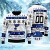 St. Louis Blues Personalized White Ugly Christmas Sweater
