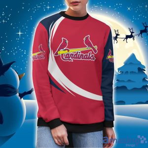 St. Louis Cardinals Simple Vintage 3D Sweater Christmas Gift For Fans Product Photo 2