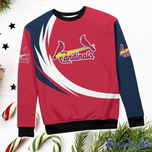 St. Louis Cardinals Simple Vintage 3D Sweater Christmas Gift For Fans Product Photo 3