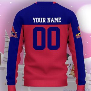 St. Louis Cardinals Ugly Sweater Custom Name And Number Hot Design For Christmas Gift Product Photo 3