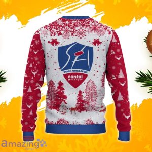 Stade Aurillacois Cantal Auvergne Ugly Christmas Sweater, Xmas Gift Ideas 2023 For Fans Product Photo 3