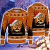 Stade Lavallois Logo Wearing Santa Hat Ugly Christmas Sweater Christmas Gift 3D Sweater