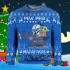 Star Wars Pew Pew Madafakas Baby Yoda Ugly Christmas Sweater Style Gift For Men And Women