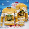 Steelers Ugly Sweater Baby Yoda Zigzag Pattern, Star War Ugly Christmas Sweater Unique Gift