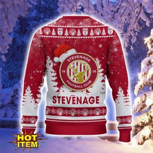 Stevenage Football Club Ugly Christmas Sweater Holiday Gift Ideas For Sport Fans Product Photo 3