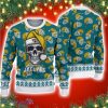 Stocktee Jacksonville Jaguars Christmas Skull Sport Ugly Christmas Sweater 3D
