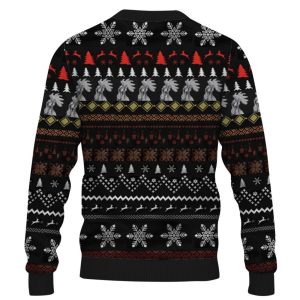 Stop Looking At My Cock 3D Ugly Christmas Sweater, Xmas Gift For Everyone Product Photo 2