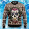 Stunning Sugar Skull Ugly Christmas Sweater