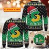 Subway Ugly Christmas Sweater Uniform Custom Name