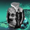 Sugar Skull Alice Cooper Sugar Skull Alice Cooper Rock Alice Cooper 3D Hoodie Impressive Gift