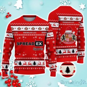 Sunderland A.F.C Ugly Christmas Sweater Great Gift For Fans Product Photo 1