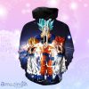 Super Saiyan Gods Dragon Ball 3D Hoodie Impressive Gift For Men And Women