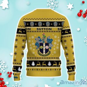 Sutton United Ugly Christmas Sweater Ideal Gift For Fans Product Photo 3