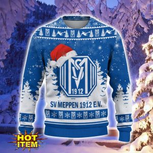 SV Meppen 3D Sweater Gift For Sport Fans Ugly Christmas Sweater Product Photo 2