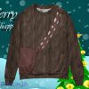 Sw Chewbacca Cosplay Ugly Christmas Sweater Gift For Men And Women