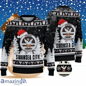 Swansea City A.F.C Ugly Christmas Sweater Unique Gifts For Men Women Product Photo 1