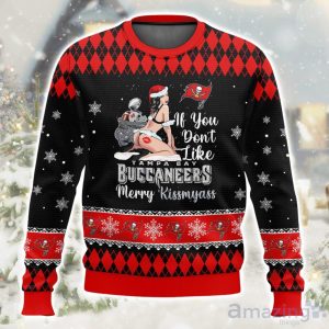 Tampa Bay Buccaneers Kissmyass Ugly Christmas Sweater Product Photo 1