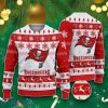 Tampa Bay Buccaneers Snowflakes Reindeer Pattern Ugly Christmas Sweaters Best Gift