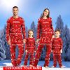 Tampa Bay Buccaneers Sport Pajamas Set Cute Gift Custom Name Kid & Adult Christmas Pajamas Set Cute Gift Family Gift
