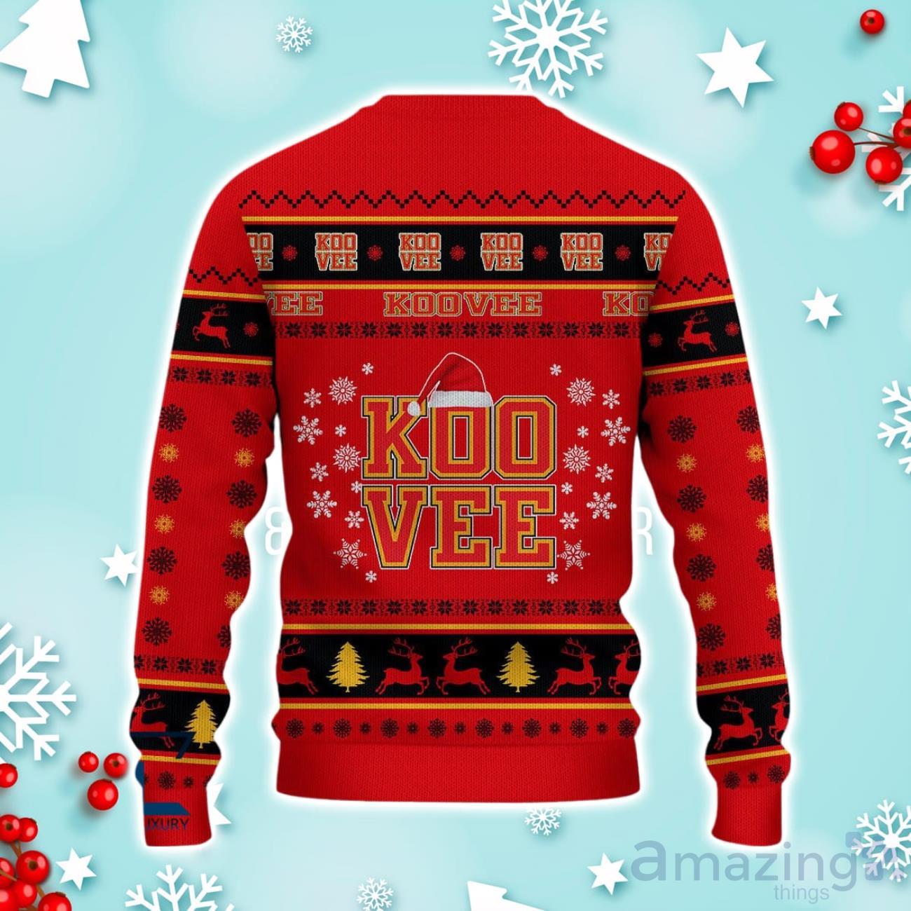 Tampereen Koovee Ugly Christmas Sweater Ideal Gift For Fans image Tampereen Koovee Ugly Christmas Sweater Ideal Gift For Fans Product Photo 3