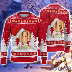 Tatra Santa Hat Pattern Ugly Christmas Sweater For Men And Women Product Photo 1