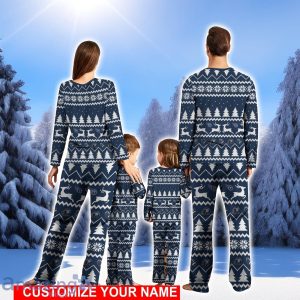 Tennessee Titans Christmas Reindeer Pajamas Set Cute Gift Christmas Gifts Family Pajamas Gift Custom Name Product Photo 2