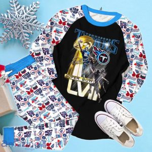 Tennessee Titans Super Bowl Limited Edition Pajamas Set Product Photo 2