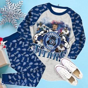 Tennessee Titans Transfer Limited Edition Pajamas Set image Tennessee Titans Transfer Limited Edition Pajamas Set Product Photo 3