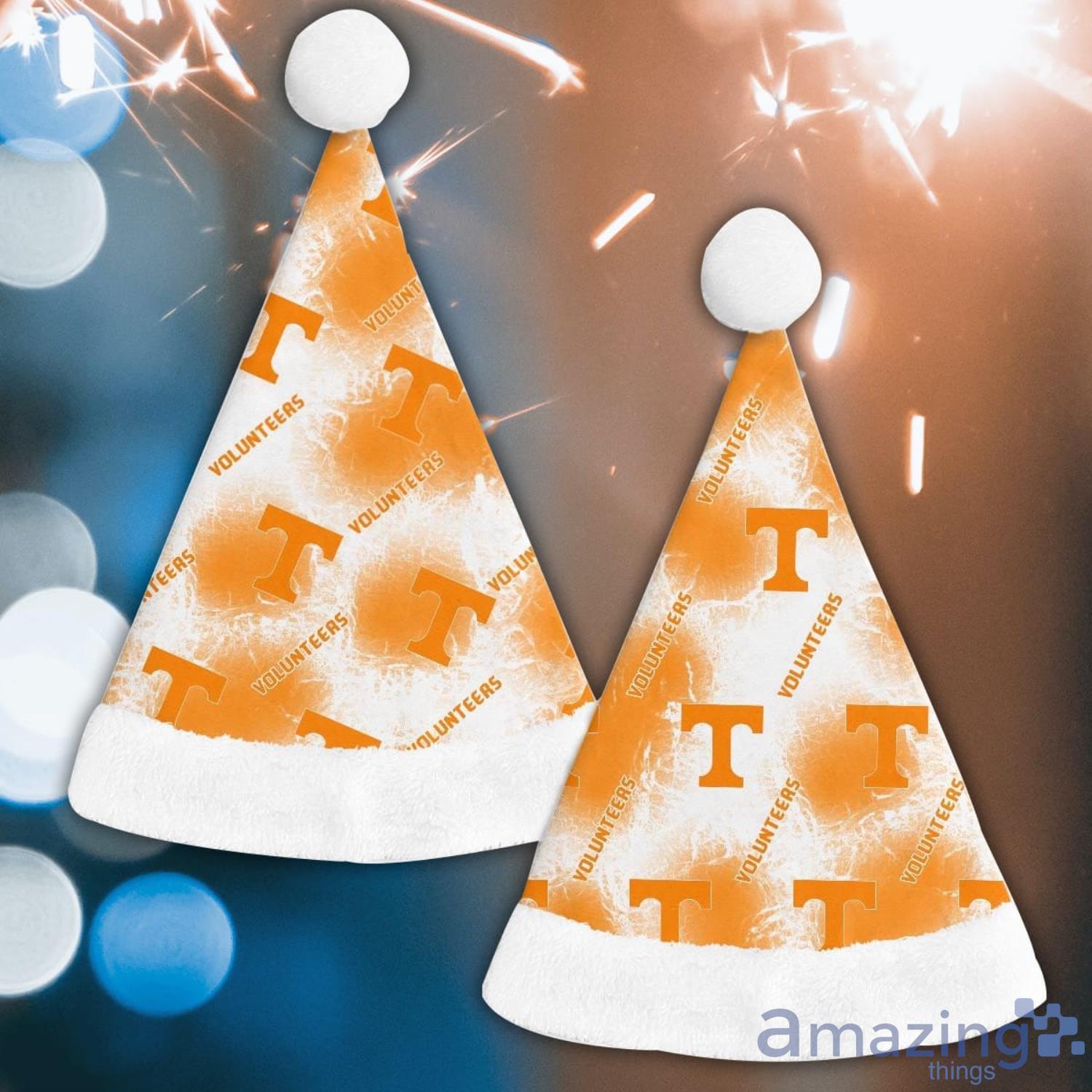Tennessee Volunteers Logo Pattern Santa Hat Christmas Gift For Fans image Tennessee Volunteers Logo Pattern Santa Hat Christmas Gift For Fans Product Photo 1