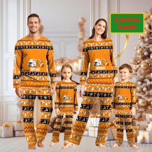 Tennessee Volunteers Personalized Christmas Pajamas For Fans Product Photo 1