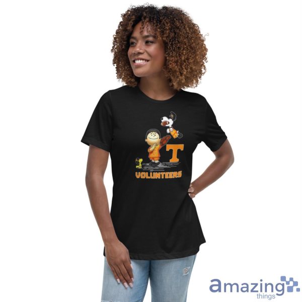 Tennessee Volunteers The Peanuts T-Shirt For Fans Christmas Gift Ideas - Women's Relaxed Short Sleeve Jersey Tee