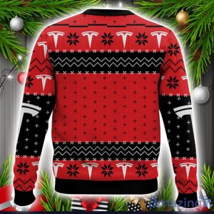 Tesla Ugly Christmas Sweater Christmas Gift Unisex Men And Women Sweater Product Photo 2