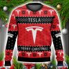 Tesla Ugly Christmas Sweater Christmas Gift Unisex Men And Women Sweater