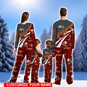 Texas Longhorns Team Pajamas Personalize Name Buffalo Plaid Christmas Pajamas Set Cute Gift image Texas Longhorns Team Pajamas Personalize Name Buffalo Plaid Christmas Pajamas Set Cute Gift Product Photo 2